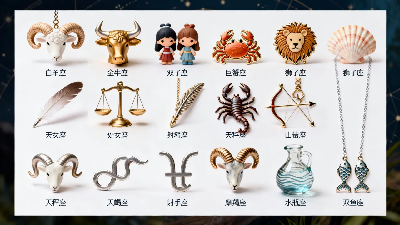 十二星座套图哪里找?高清无水印合集免费下载 十二星座套图哪里找?高清无水印合集免费下载