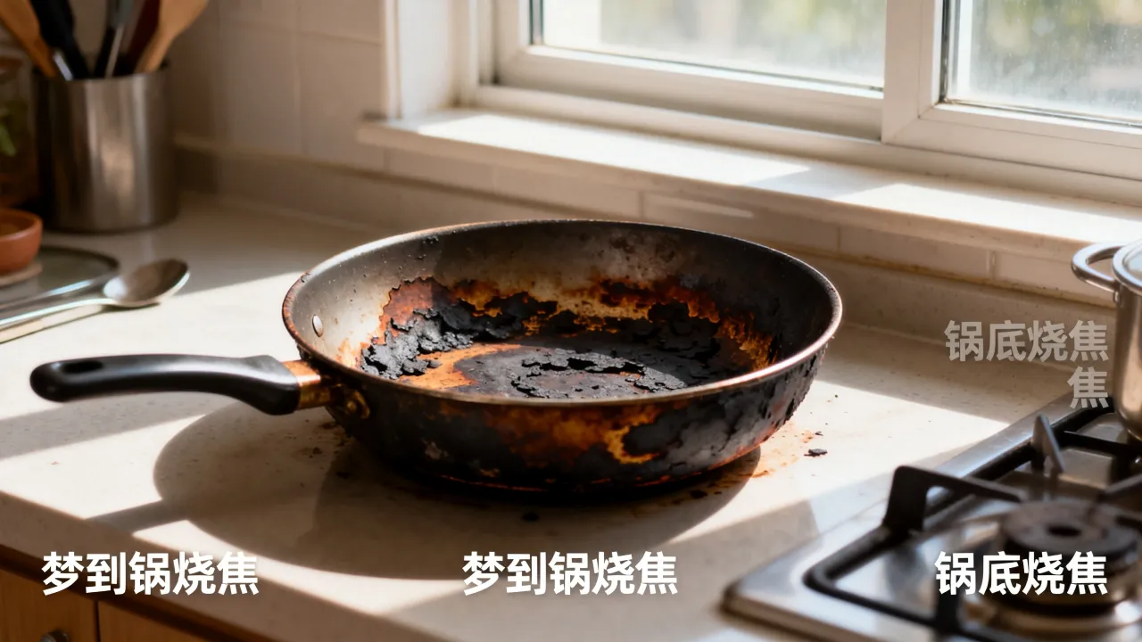 梦到锅烧焦有什么预兆，梦见锅底烧焦是凶兆吗