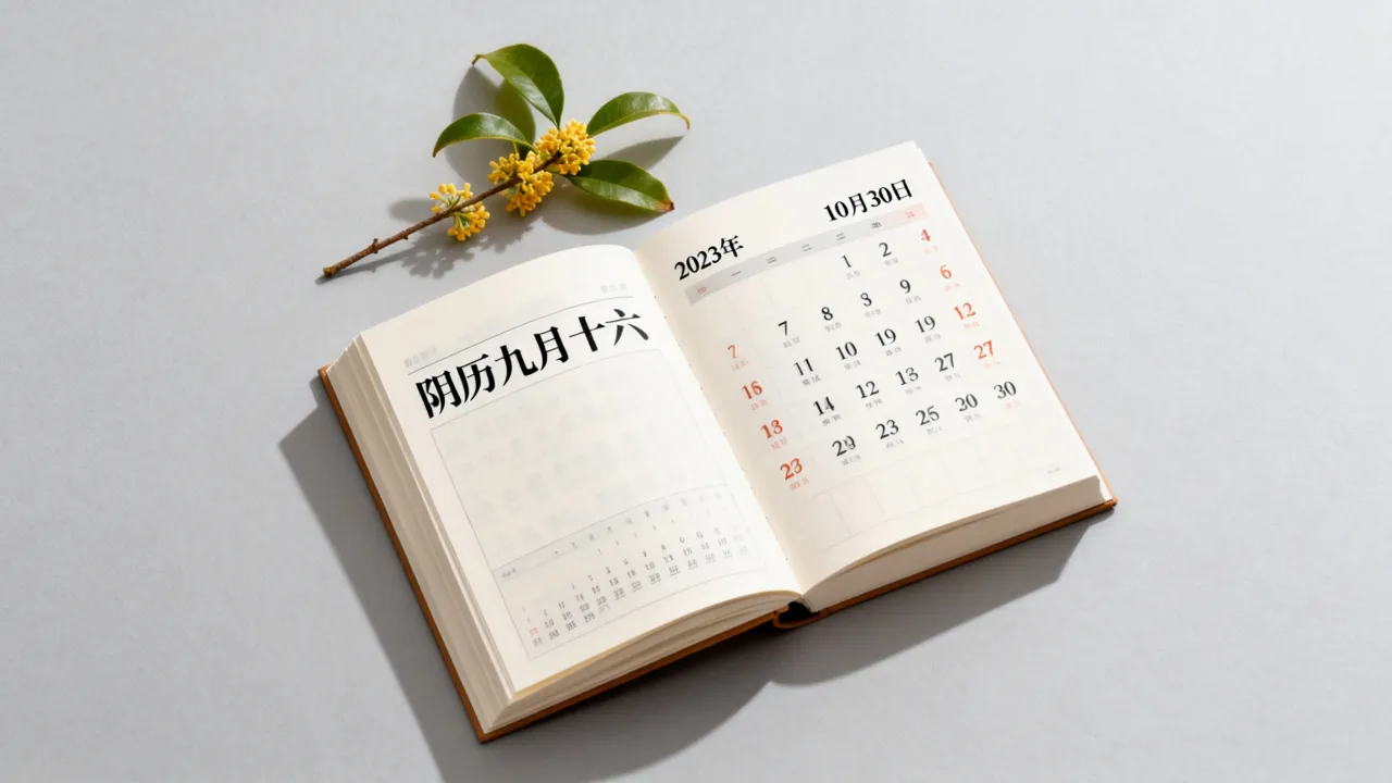 阴历916阳历是几月几日,阴历九月十六对应的公历日期是什么 阴历916阳历是几月几日,阴历九月十六对应的公历日期是什么