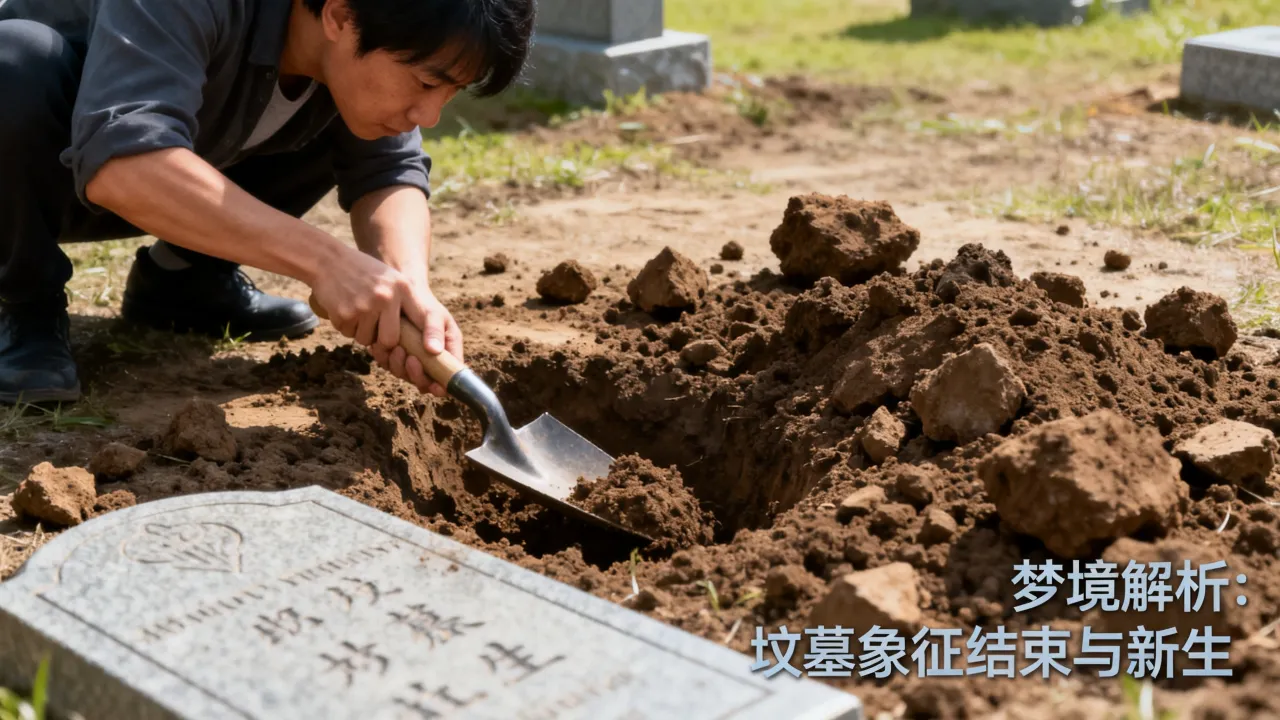 梦见挖到坟会是什么预兆，周公解梦梦见挖到坟墓预示什么？