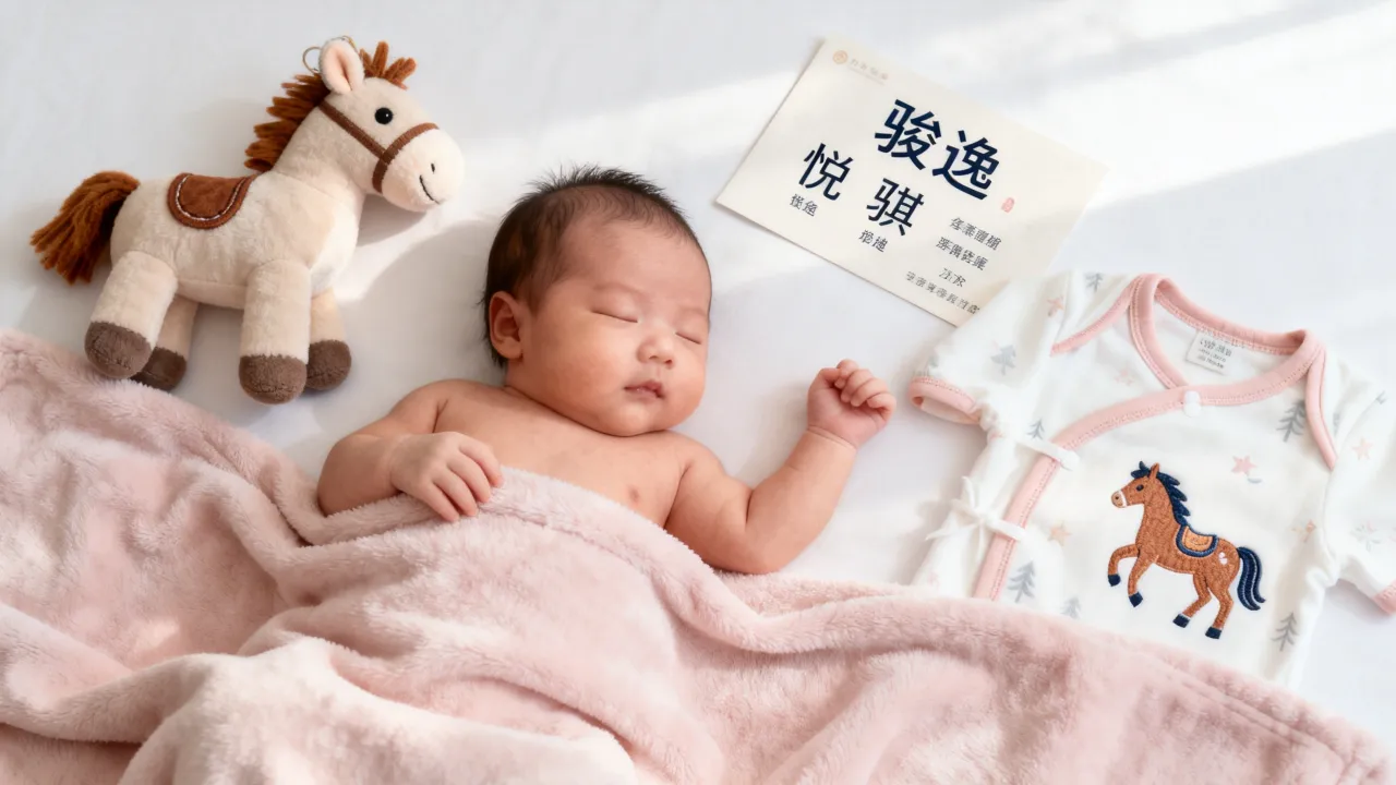 生马宝宝怎么起名？马年宝宝取什么名字最吉利？