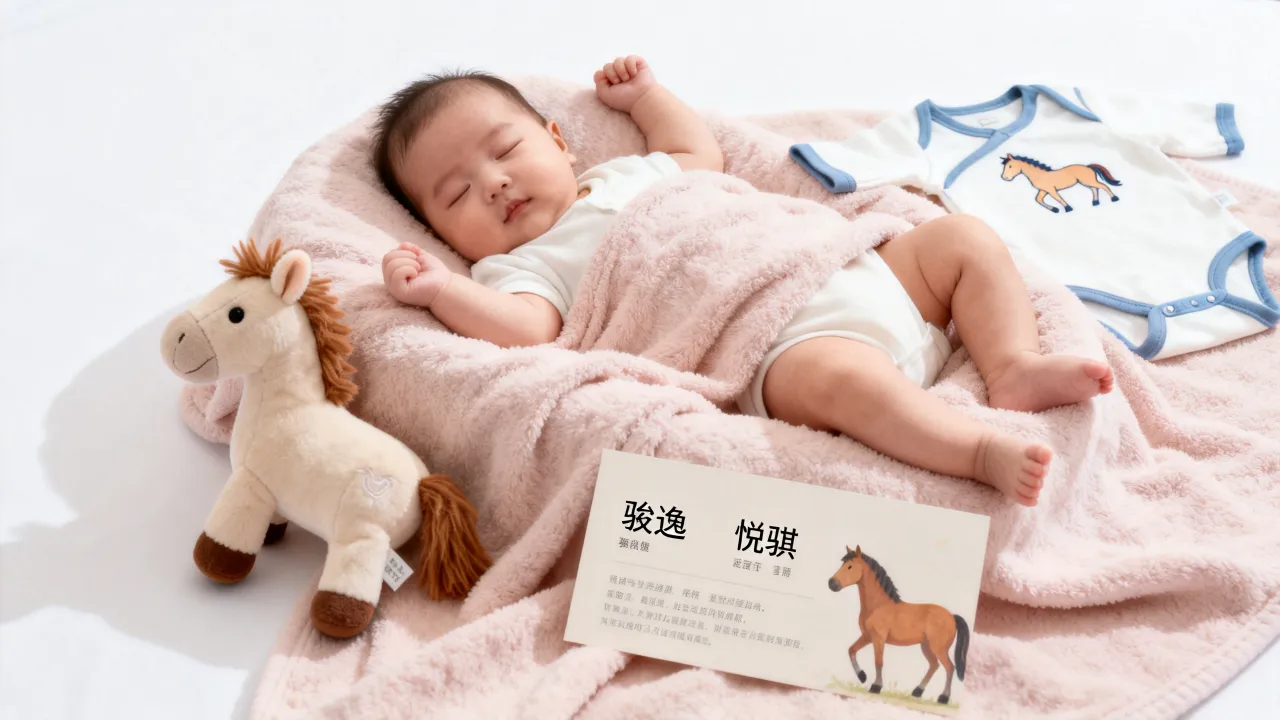 生马宝宝怎么起名？马年宝宝取什么名字最吉利？
