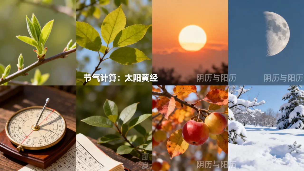 二十四节气按阴历还是阳历算，节气是怎么计算的