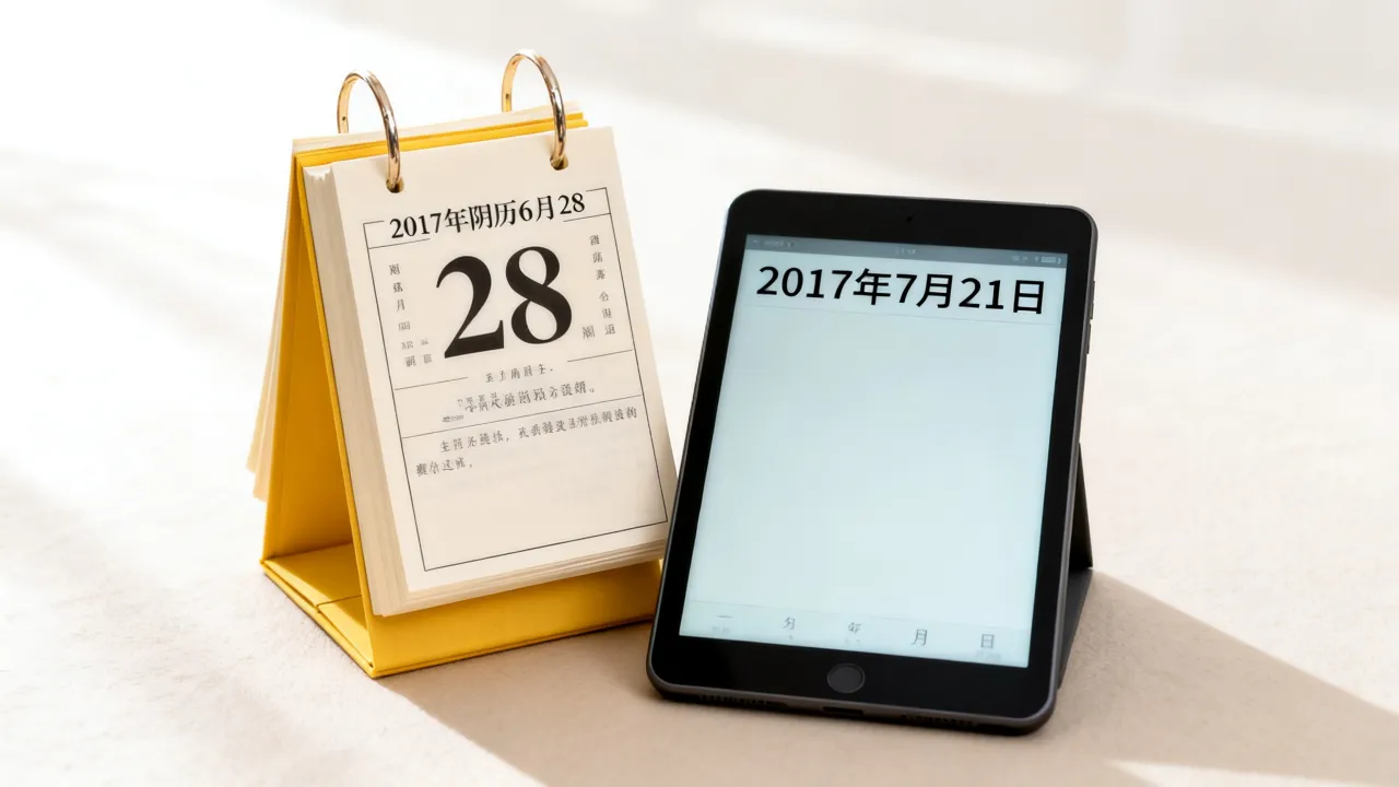 2017年阴历6月28是公历几月几号,2017年农历六月二十八对应新历哪一天 2017年阴历6月28是公历几月几号,2017年农历六月二十八对应新历哪一天