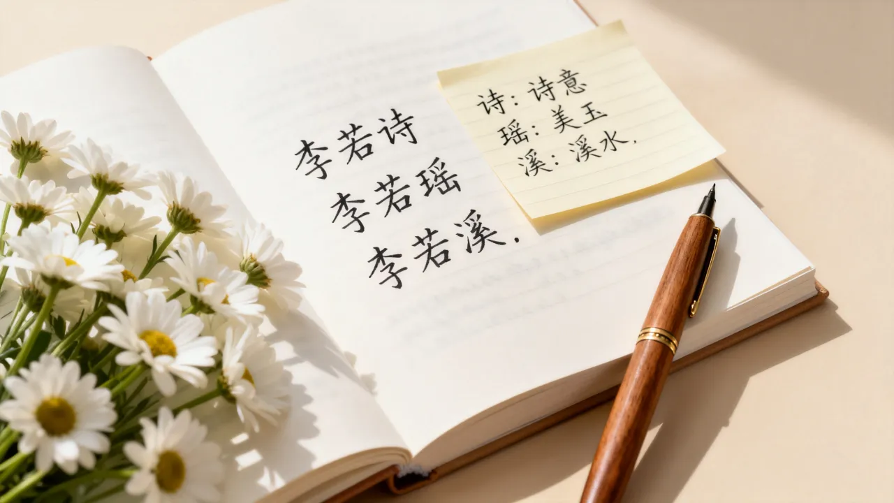 女宝宝起名李若什么好听，李若名字寓意大全？