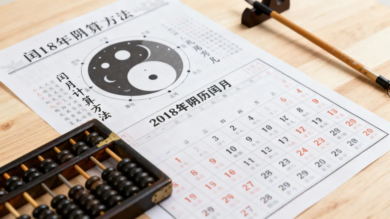 2018阴历润几月，怎么算的闰月是哪个月