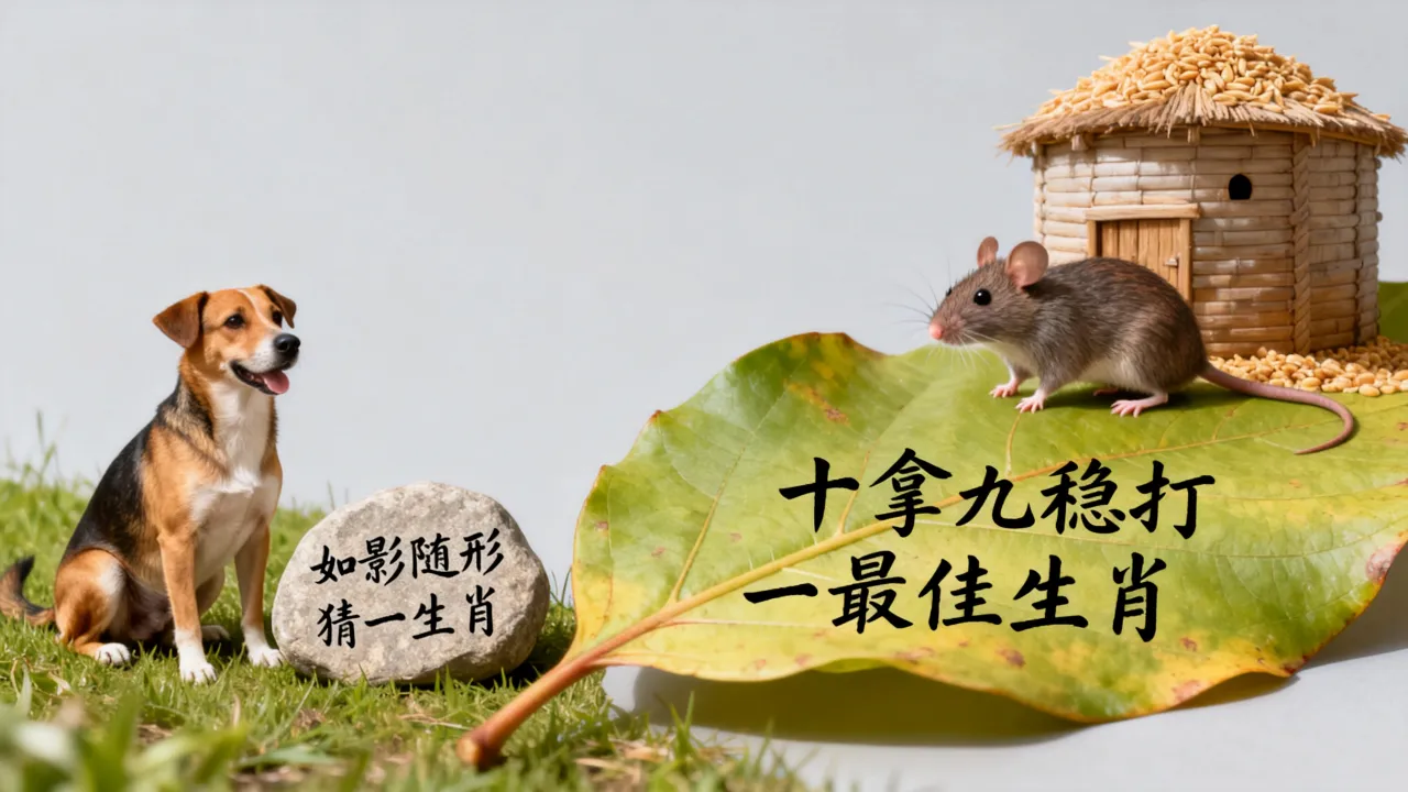 如影随形猜一生肖是什么生肖，十拿九稳打一最佳生肖