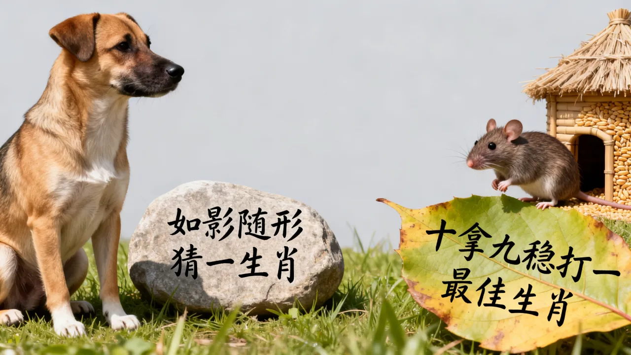 如影随形猜一生肖是什么生肖，十拿九稳打一最佳生肖
