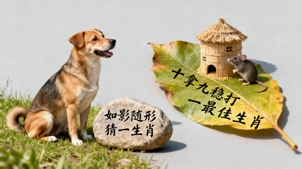 如影随形猜一生肖是什么生肖，十拿九稳打一最佳生肖