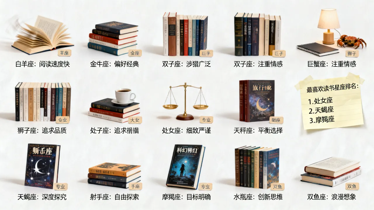 十二星座读书有什么特点,十二星座最喜欢读书的星座排名第几? 十二星座读书有什么特点,十二星座最喜欢读书的星座排名第几?