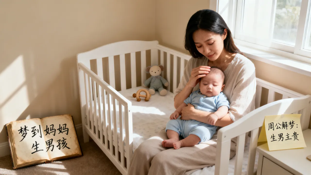 梦到了妈妈生了男孩是不是好征兆，周公解梦怎么说？