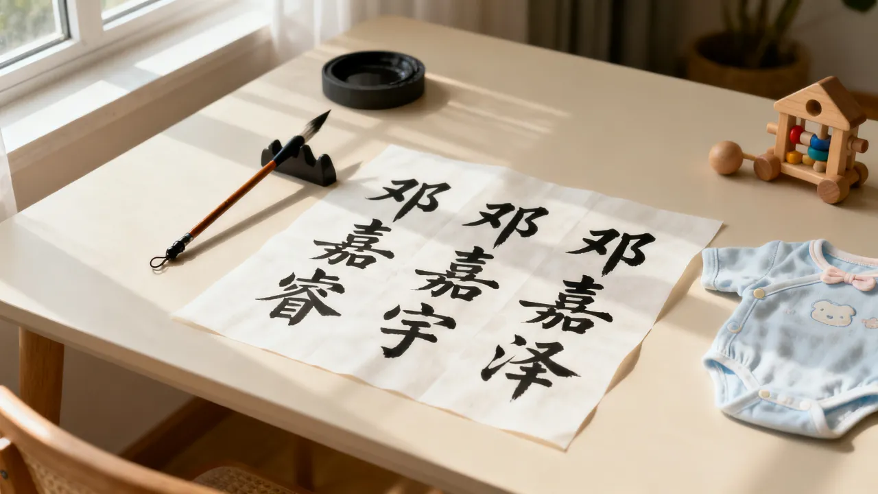 男宝宝起名邓嘉什么好,邓嘉后面加什么字好听有寓意 男宝宝起名邓嘉什么好,邓嘉后面加什么字好听有寓意