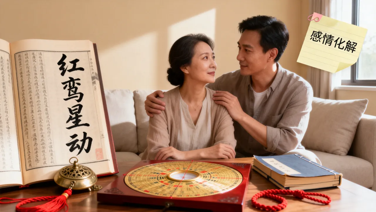 夫妻宫红鸾星动是吉是凶,感情婚姻如何化解 夫妻宫红鸾星动是吉是凶,感情婚姻如何化解
