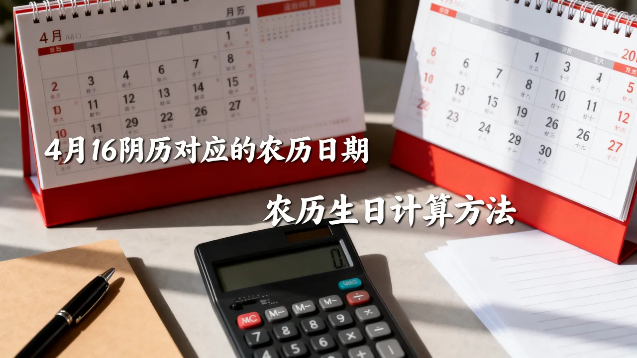 4月16阴历生日是几月几号?农历生日怎么算 4月16阴历生日是几月几号?农历生日怎么算