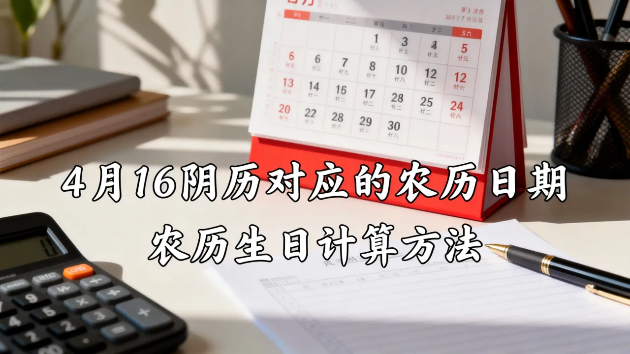 4月16阴历生日是几月几号?农历生日怎么算 4月16阴历生日是几月几号?农历生日怎么算