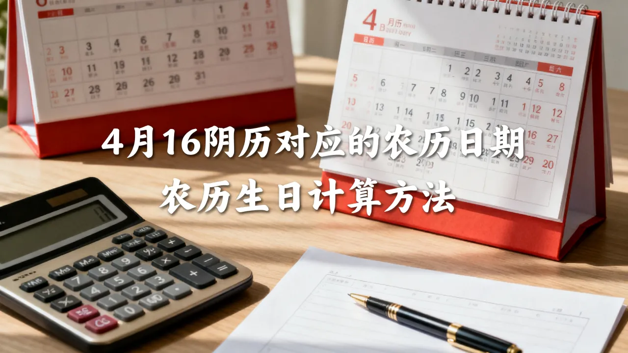 4月16阴历生日是几月几号?农历生日怎么算 4月16阴历生日是几月几号?农历生日怎么算