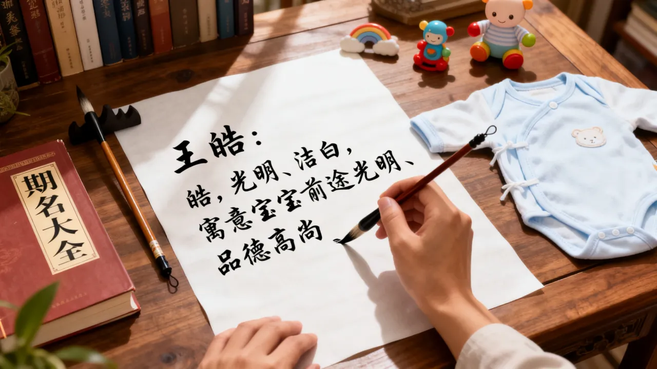 宝宝起名王皓什么意思，王皓名字的寓意和好不好？