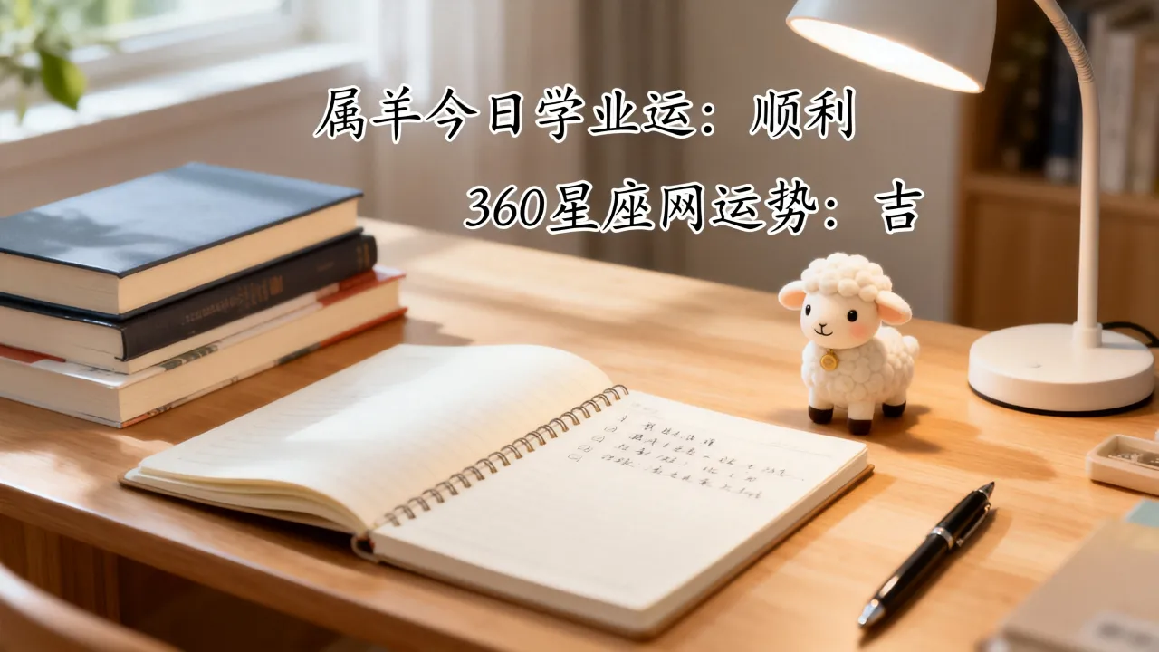 属羊的今日学业运如何，属羊的人今日运势360星座网怎么样