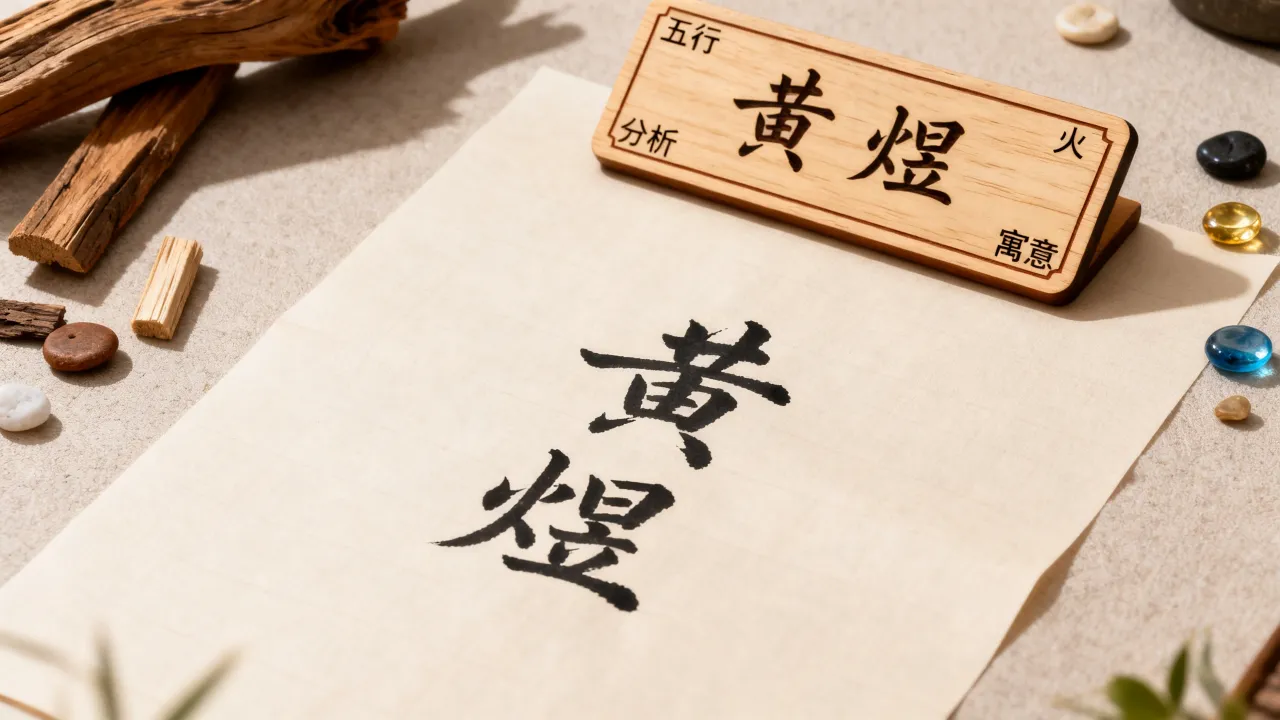 宝宝起名字黄煜什么，黄煜名字的寓意和五行好吗？