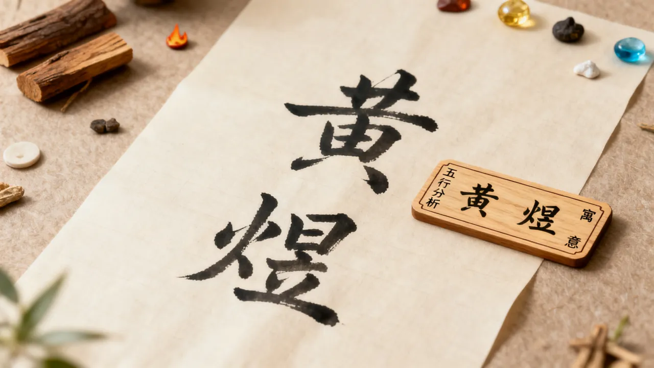 宝宝起名字黄煜什么，黄煜名字的寓意和五行好吗？