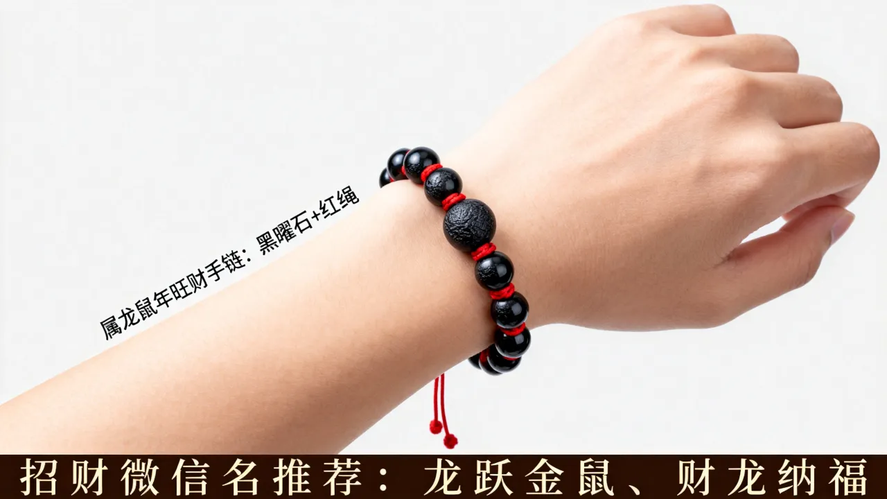 属龙在鼠年戴什么手链旺财，属龙招财旺财微信名有哪些？