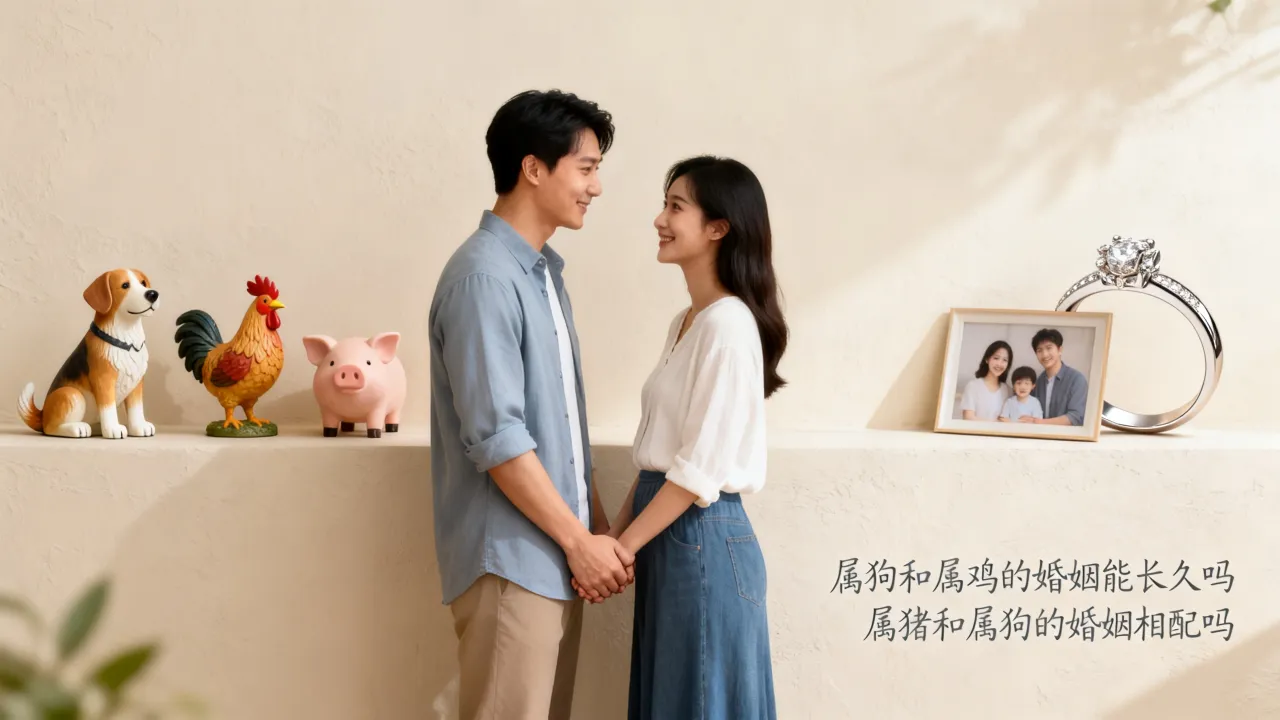 属狗和属鸡的婚姻能长久吗，属猪和属狗的婚姻相配吗？
