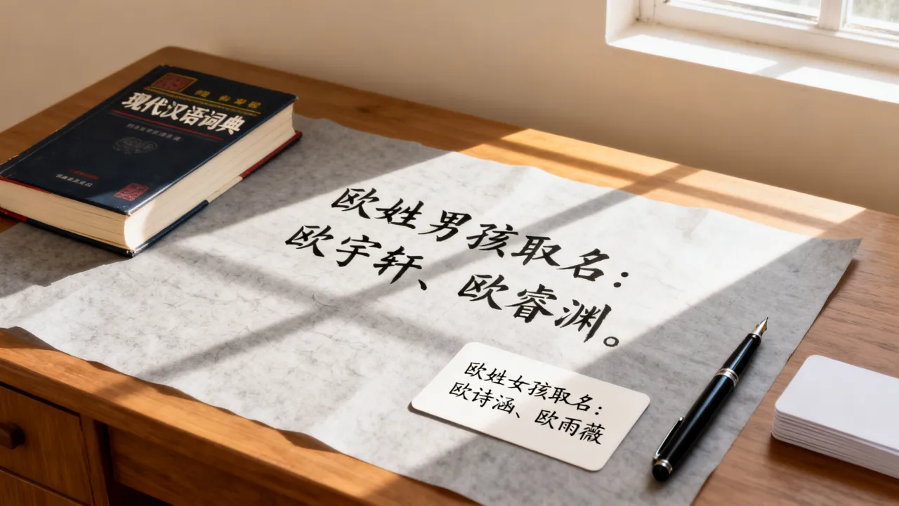 欧宝宝怎么起名好听点，姓欧男孩女孩取名技巧有哪些