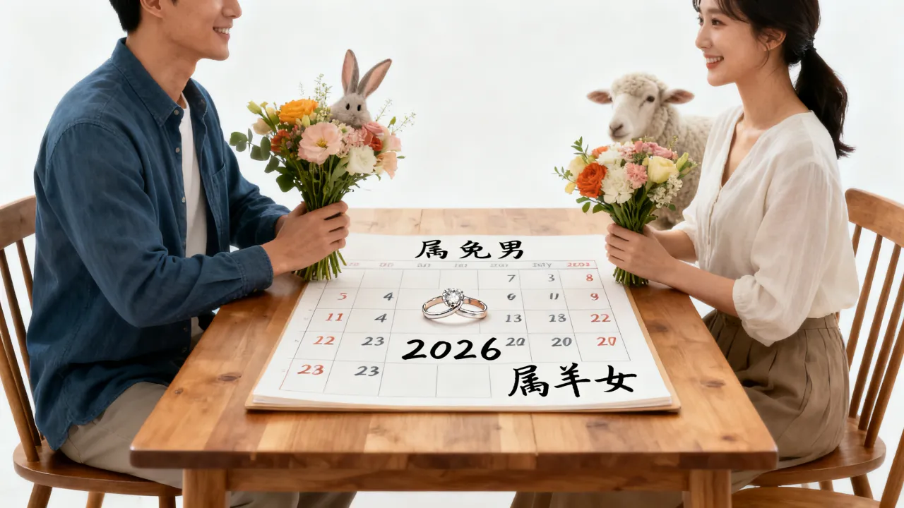 2026属兔和属羊婚姻相配吗，属兔男和属羊女结婚好不好
