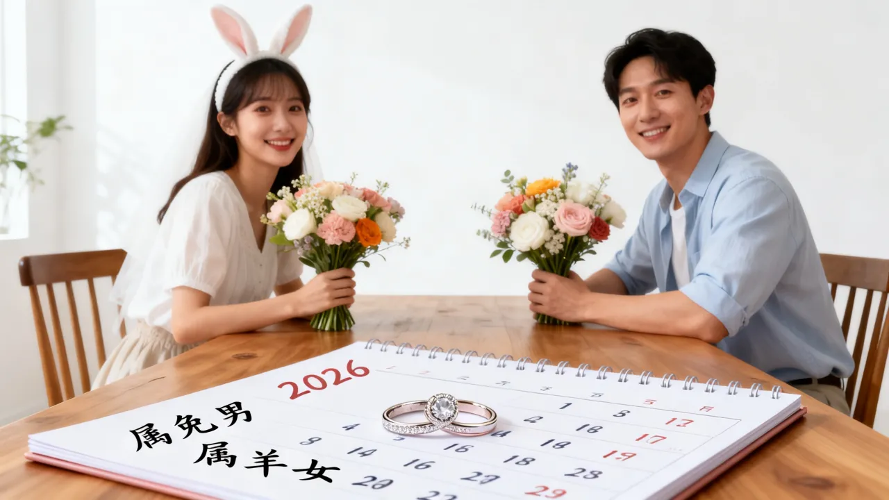 2026属兔和属羊婚姻相配吗，属兔男和属羊女结婚好不好