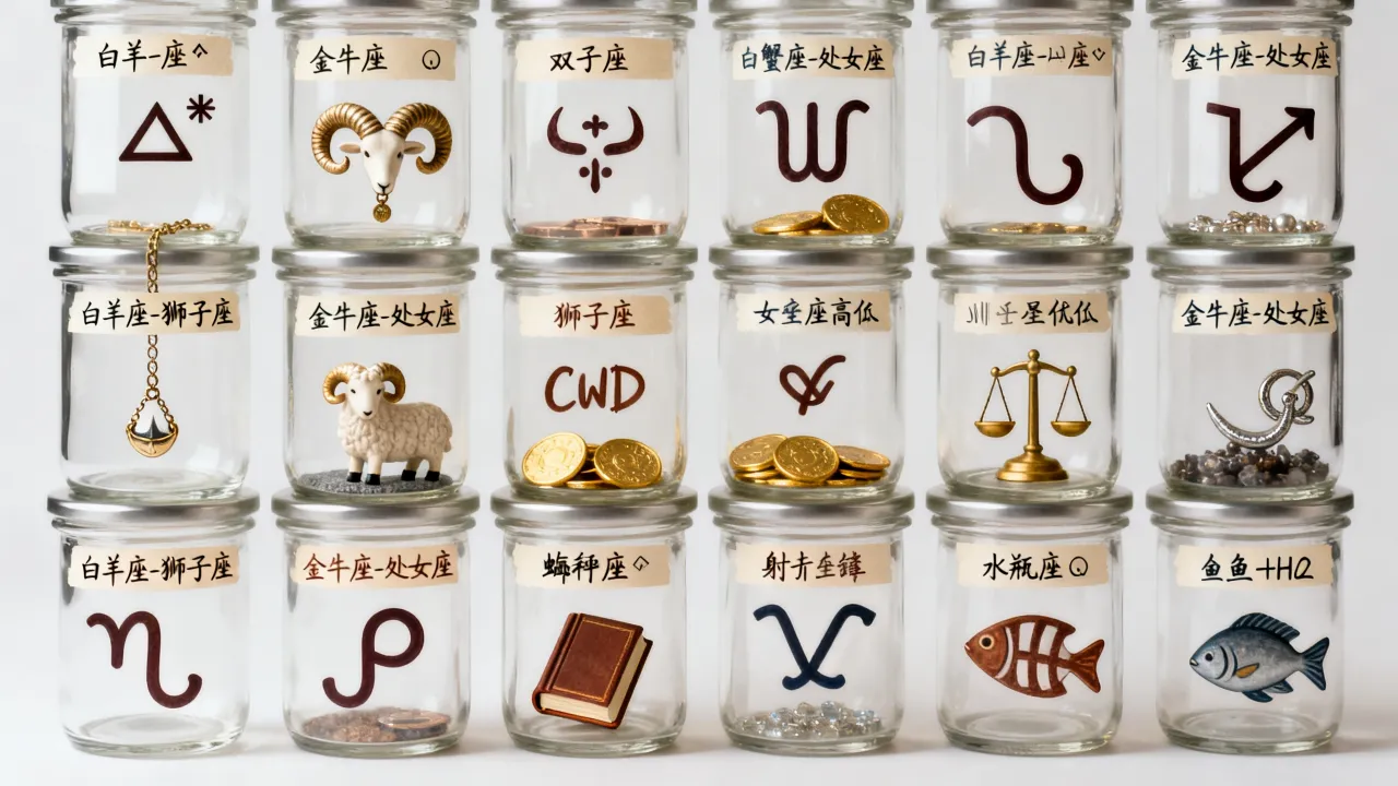 十二星座想和什么星座，十二星座最想和哪个星座在一起？