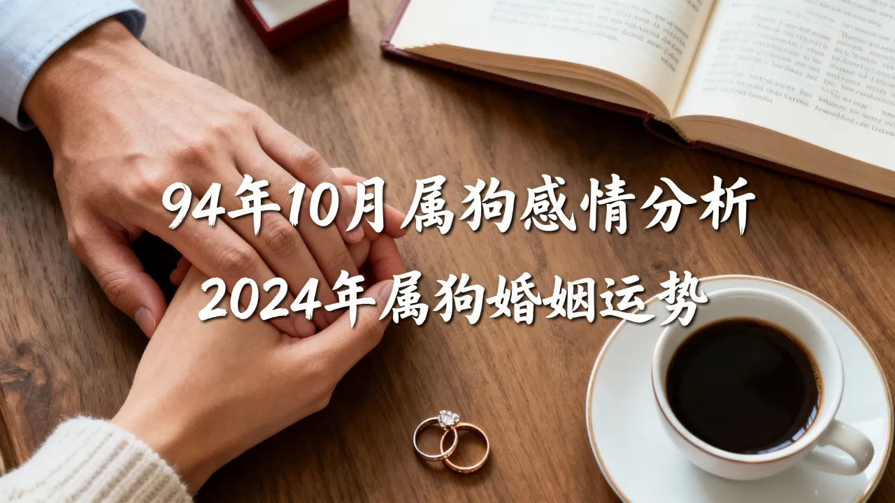 94年10月份属狗感情坎坷吗,94年属狗今年婚姻运势如何? 94年10月份属狗感情坎坷吗,94年属狗今年婚姻运势如何?