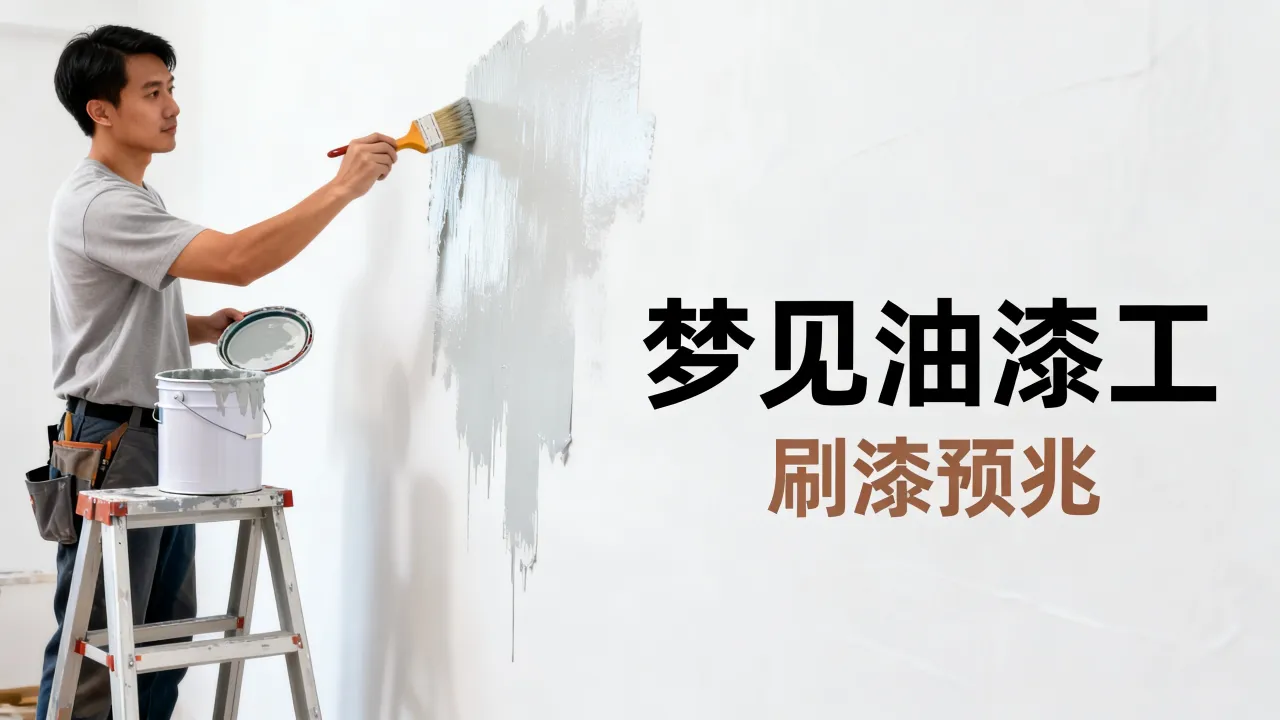 梦见油漆工预示什么，梦见油漆工刷漆有什么预兆