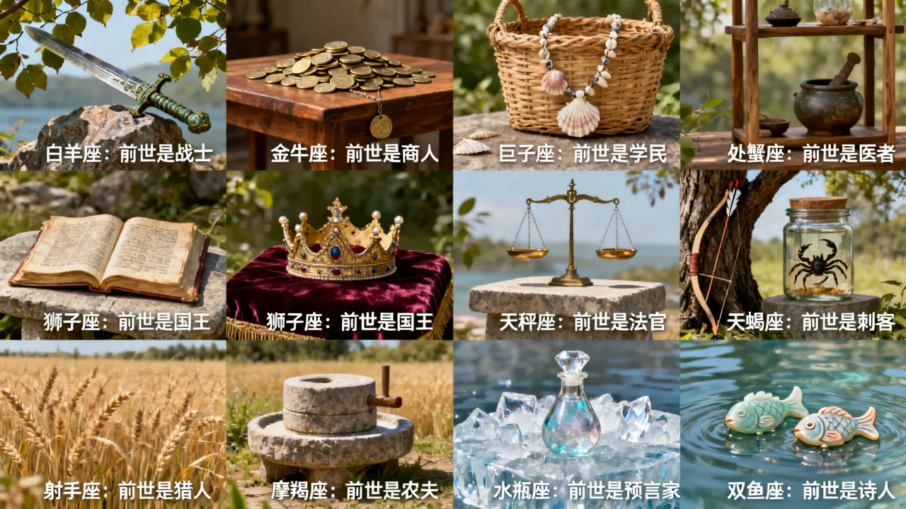 十二星座前世怎么查,你的前世身份是什么? 十二星座前世怎么查,你的前世身份是什么?