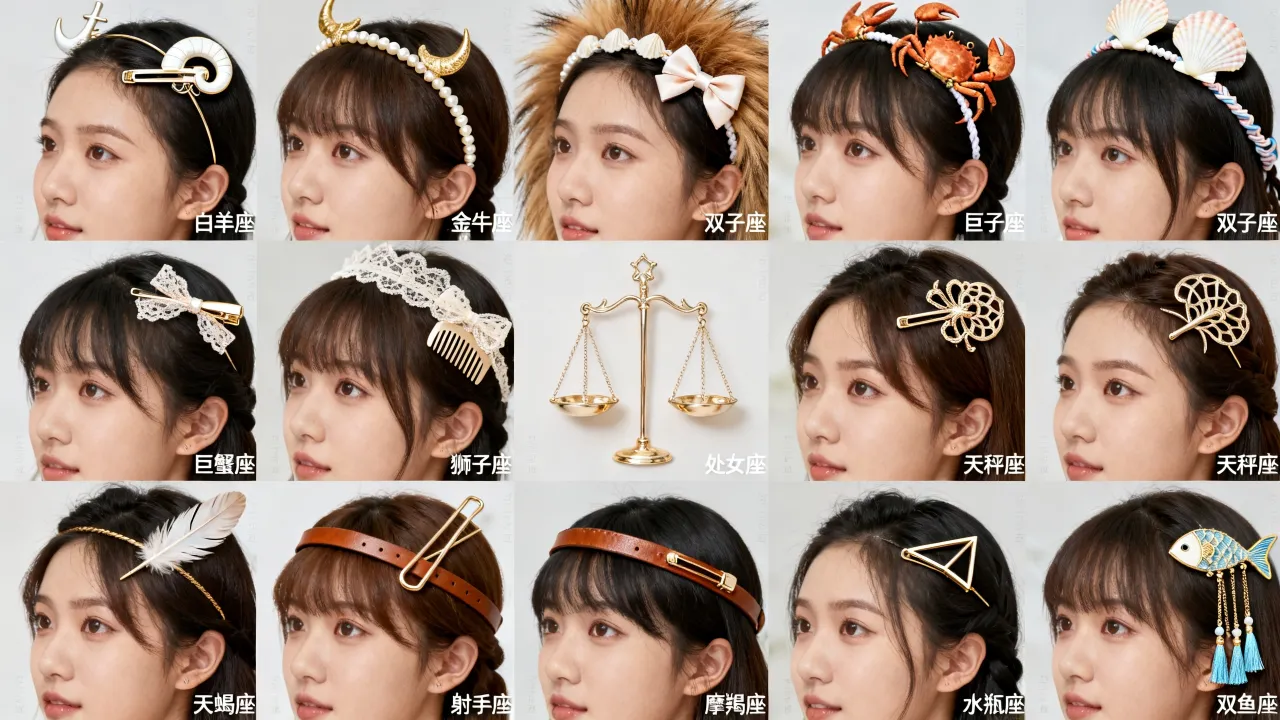 十二星座头饰女生怎么选?哪款最旺桃花运? 十二星座头饰女生怎么选?哪款最旺桃花运?