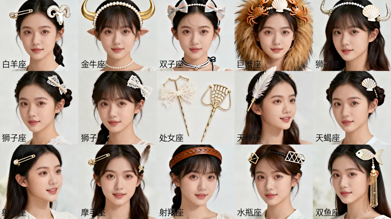 十二星座头饰女生怎么选?哪款最旺桃花运? 十二星座头饰女生怎么选?哪款最旺桃花运?