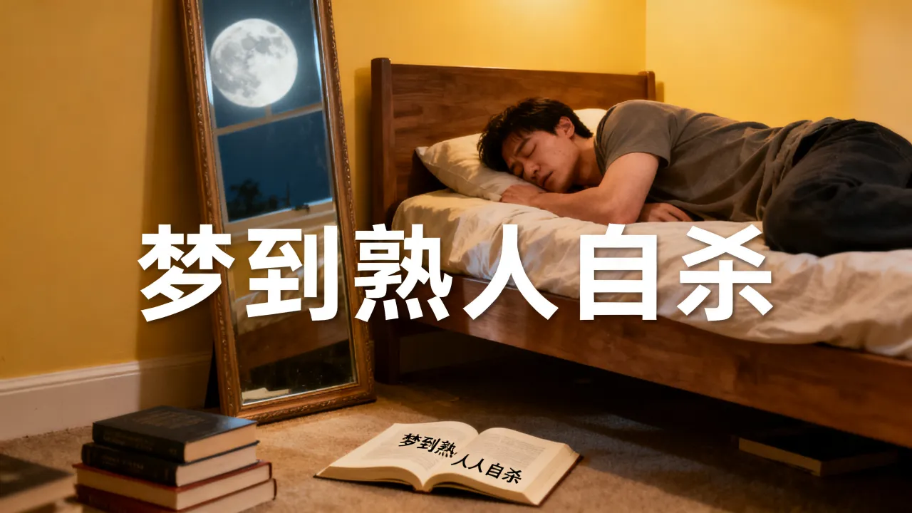 梦到熟人自杀会是什么预兆，周公解梦怎么解释