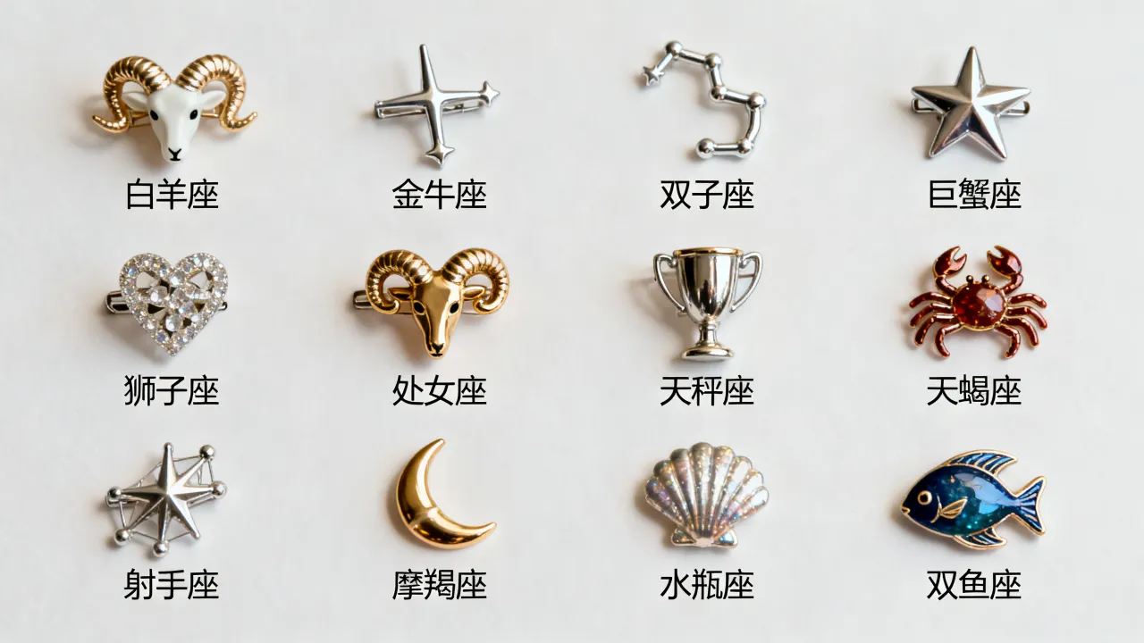 十二星座发饰有哪些？十二星座发饰怎么选才好看？