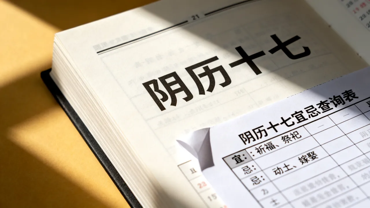 日历阴历十七是吉日吗,阴历十七宜忌查询表 日历阴历十七是吉日吗,阴历十七宜忌查询表