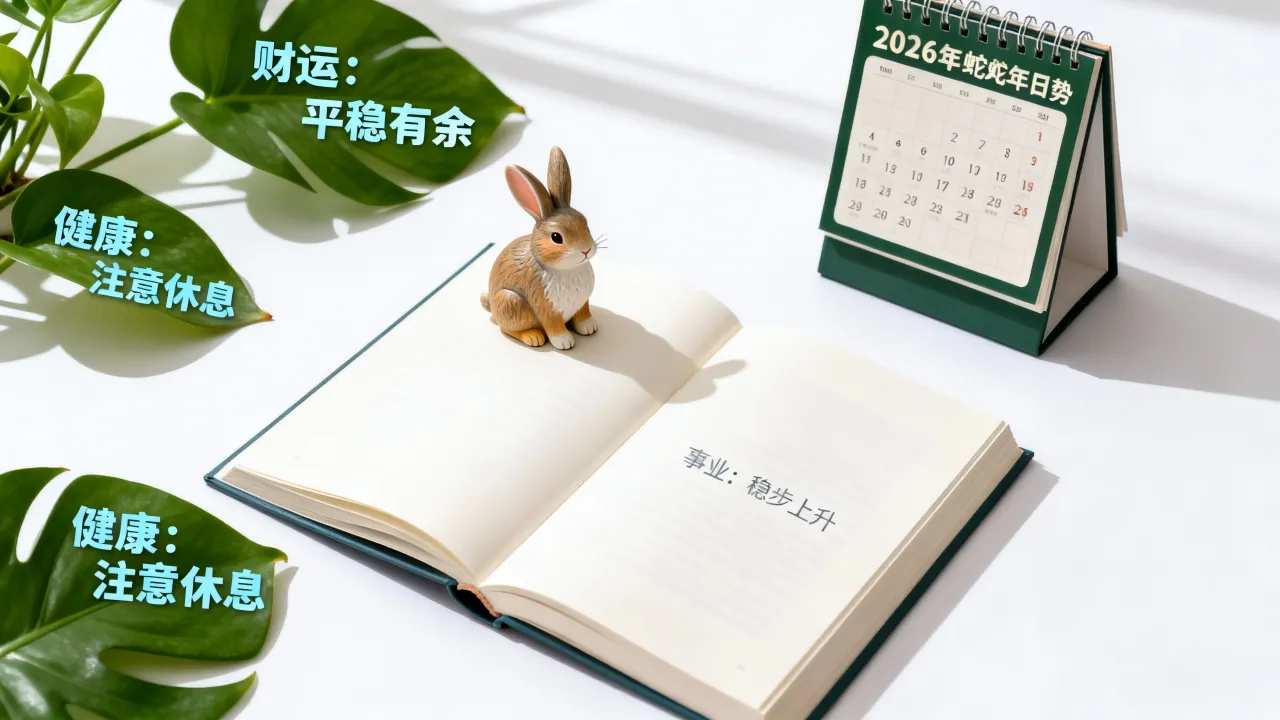 1987年属兔女2026年运势如何,蛇年命运走向详解 1987年属兔女2026年运势如何,蛇年命运走向详解