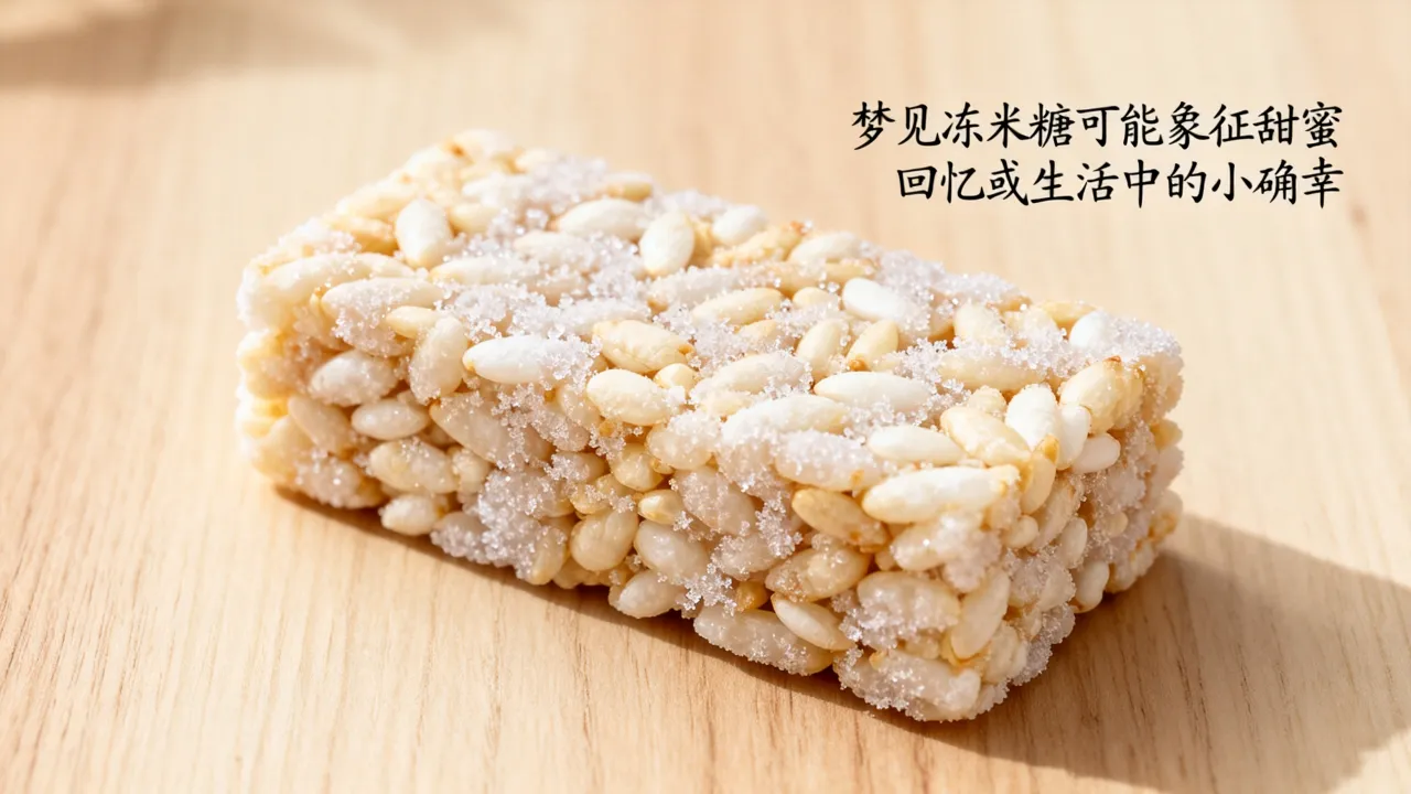 梦见冻米糖意味着什么，梦见冻米糖是什么预兆