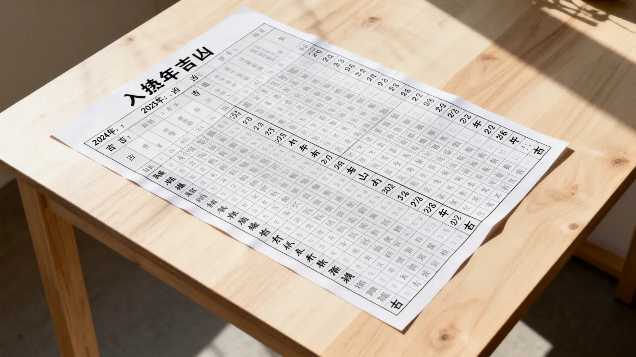 入殓怎么看年份吉凶表？入殓年份吉凶表怎么查才准确