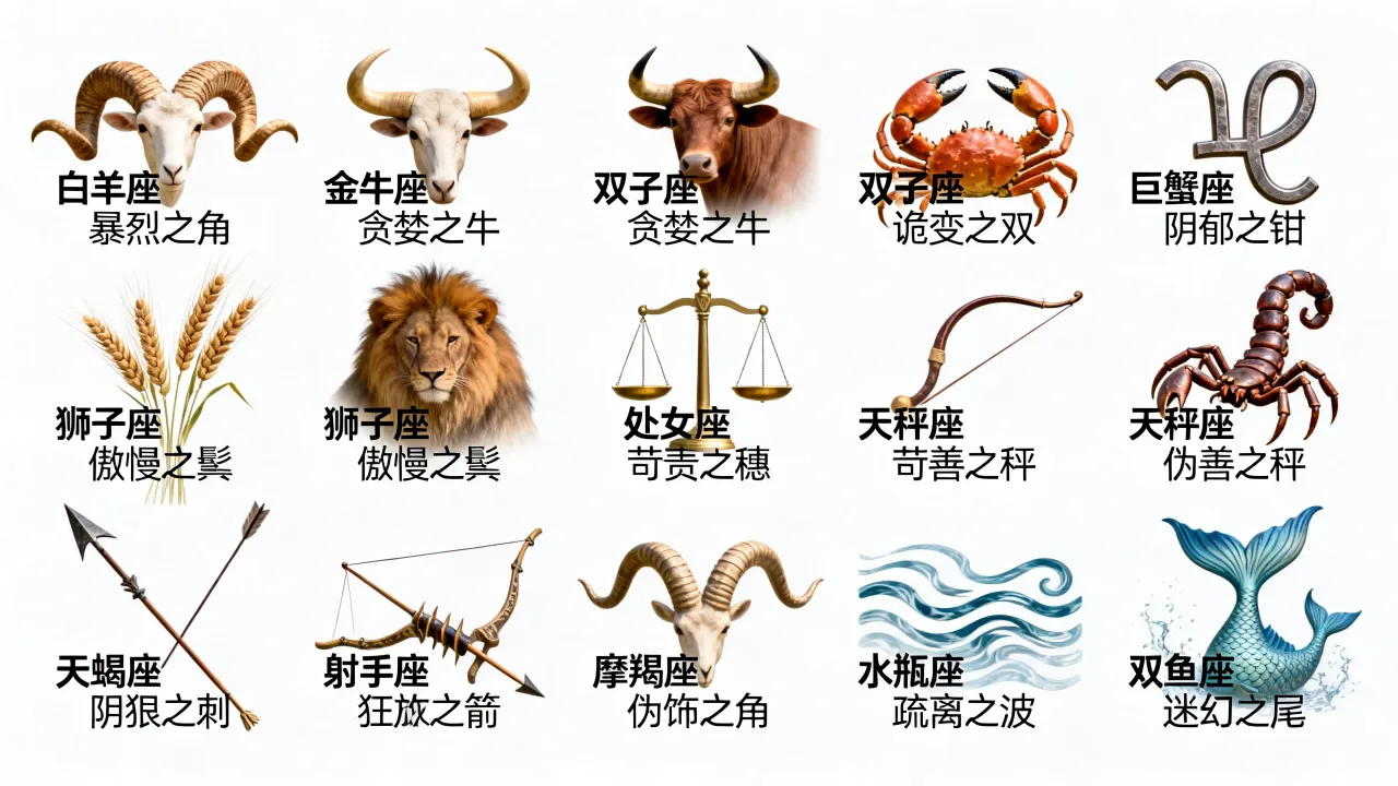 十二星座黑暗名是什么?十二星座黑暗名字大全有哪些? 十二星座黑暗名是什么?十二星座黑暗名字大全有哪些?
