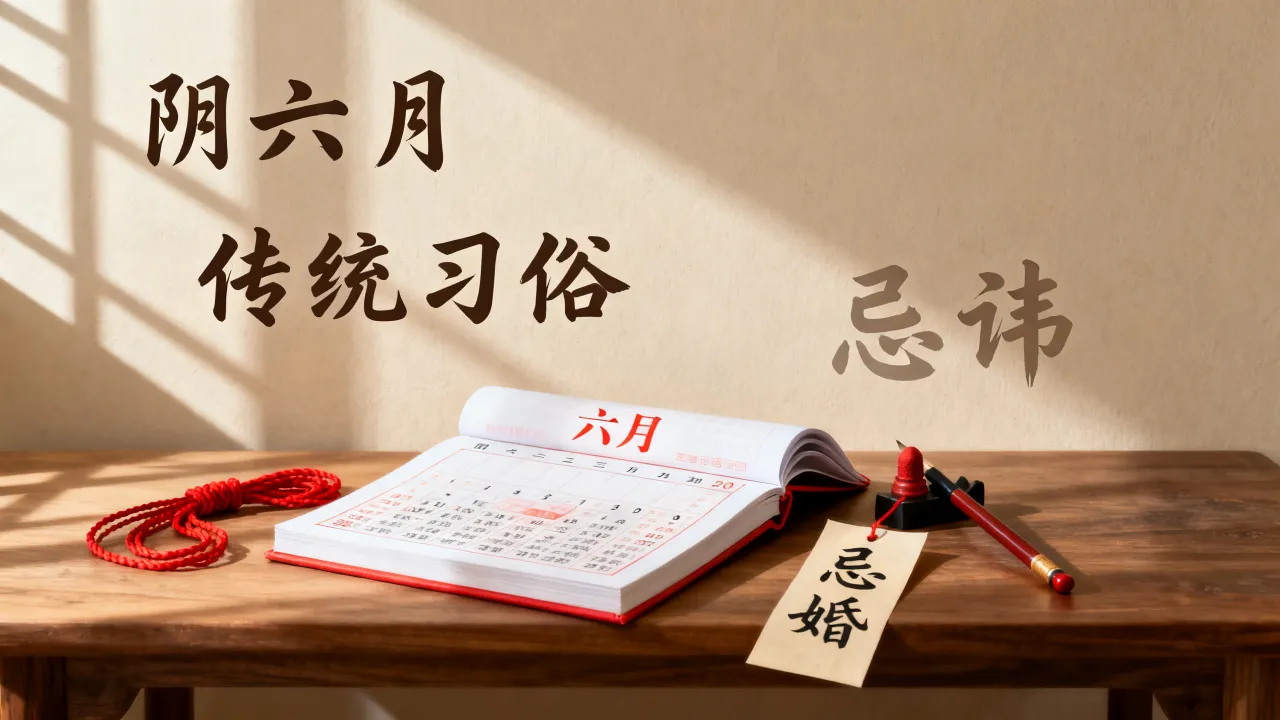 为什么阴历六月不结婚,传统习俗有哪些忌讳说法? 为什么阴历六月不结婚,传统习俗有哪些忌讳说法?