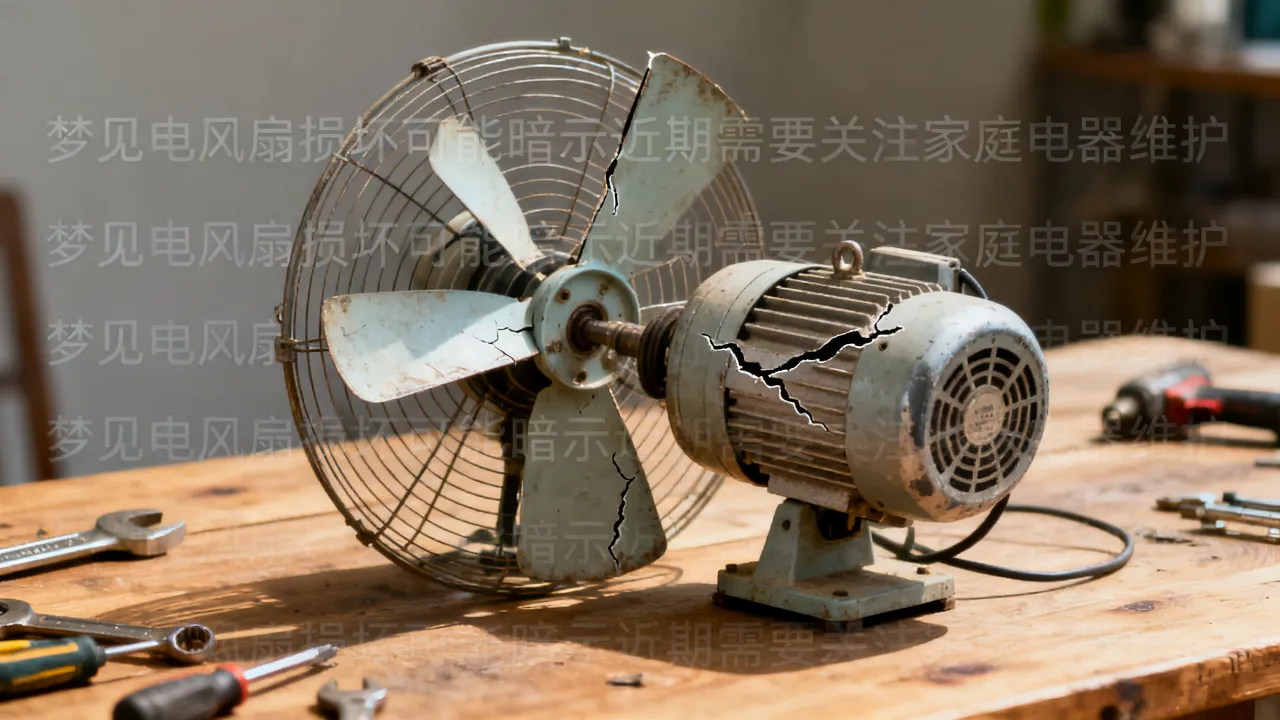 梦见电风扇坏了会有什么预兆，电风扇坏了是凶兆还是吉兆
