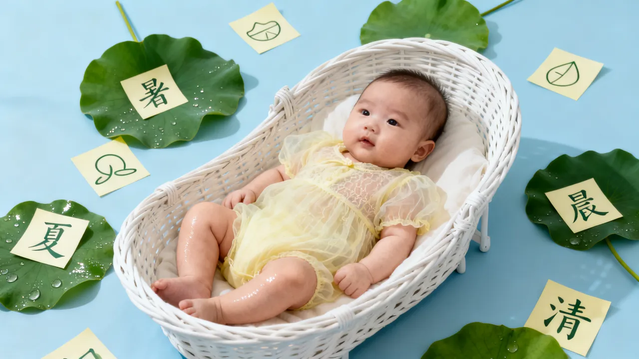 宝宝小暑起名怎么起，小暑节气出生宝宝取名宜用字有哪些？