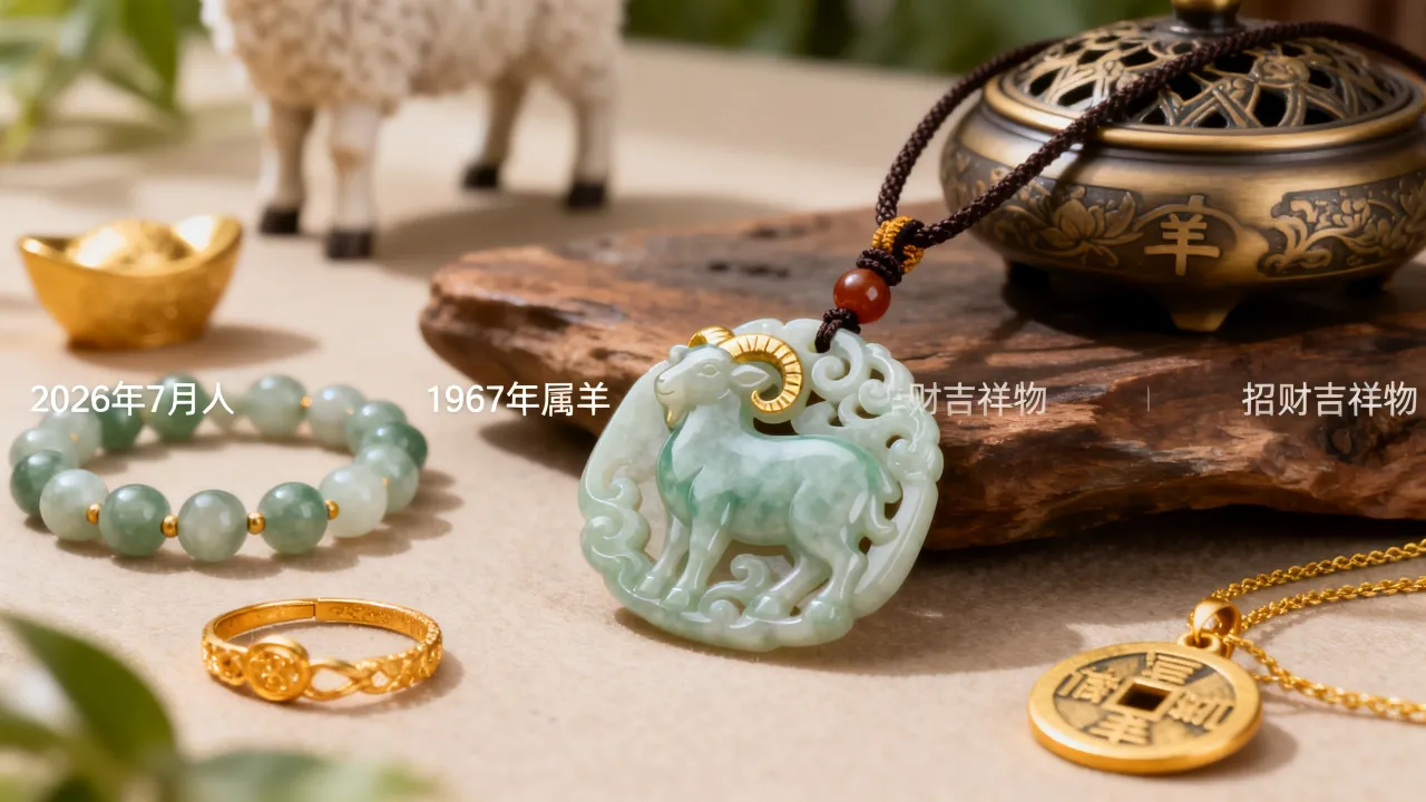 属羊2026年7月财运如何提升,1967年属羊人适合佩戴什么招财吉祥物 属羊2026年7月财运如何提升,1967年属羊人适合佩戴什么招财吉祥物