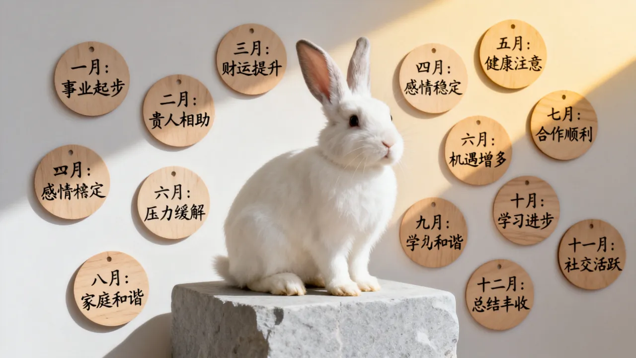 属兔的每个月运势怎么样,属兔各月运势变化如何? 属兔的每个月运势怎么样,属兔各月运势变化如何?