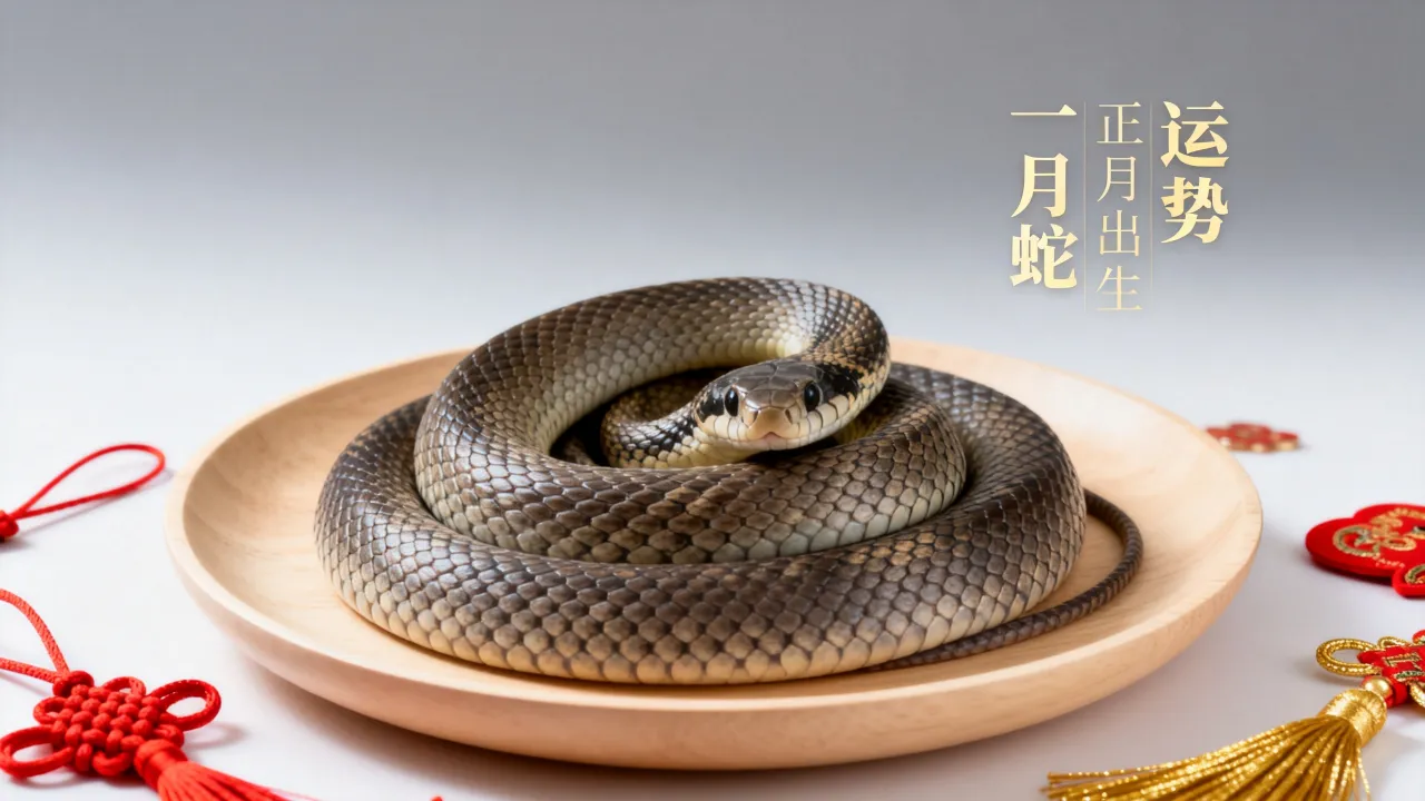 一月蛇的命运如何，正月出生的属蛇人一生运势如何