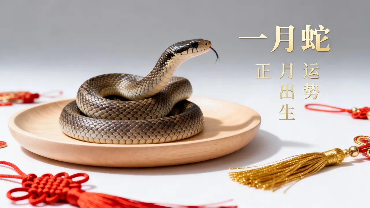 一月蛇的命运如何，正月出生的属蛇人一生运势如何
