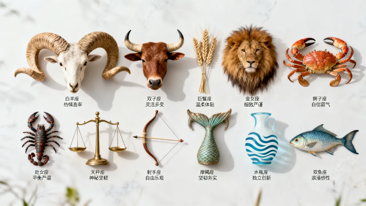 十二星座是什么样子的,十二星座各星座性格特征详解? 十二星座是什么样子的,十二星座各星座性格特征详解?